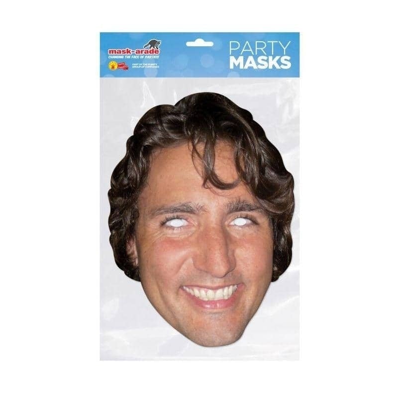 Justin Trudeau Card Mask