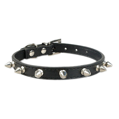 Spiked Collar Black - Pupaholic.com