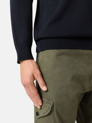 RIBBED WOOL TURTLENECK SWEATER