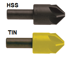 55505 KEO 1/2 x 60DEG Cobalt 6 Flute 1/4 SK Countersink