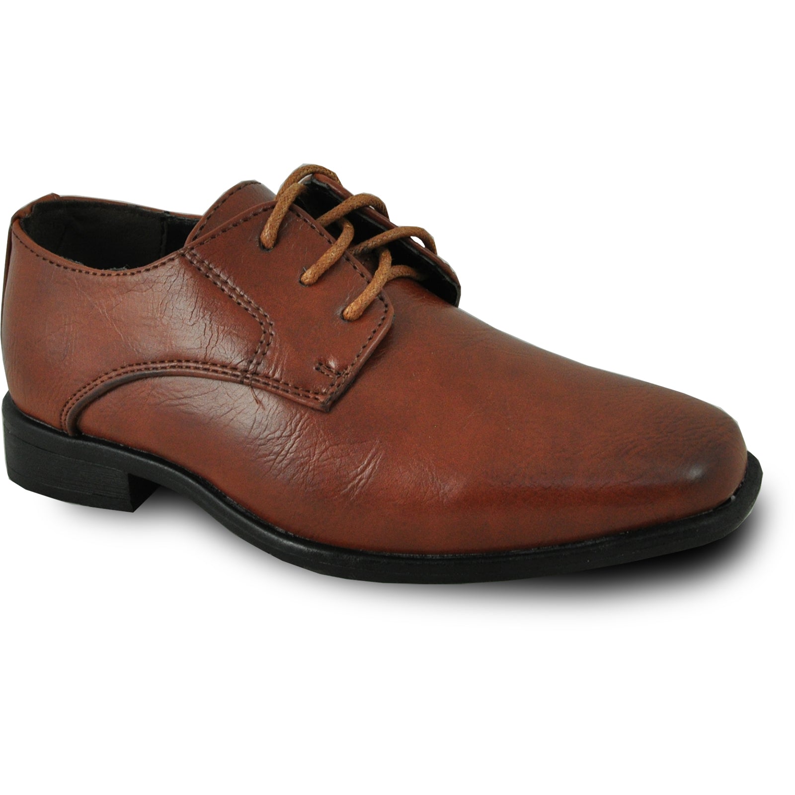 BRAVO Boy Dress Shoe KING-1KID Oxford Shoe Brown
