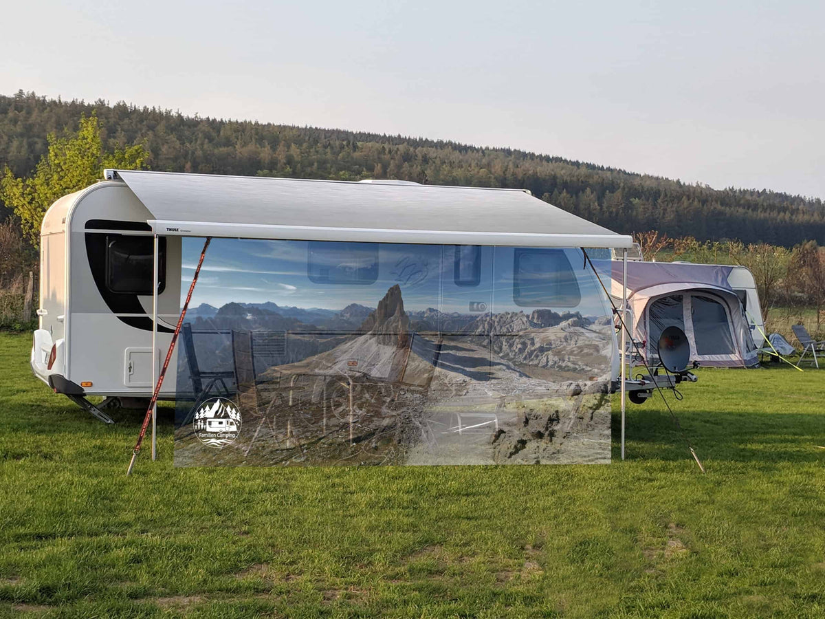 Markisen-Sichtschutz Familien Camping Edition