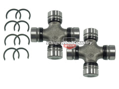 Holden 6 cyl Universal Joint x2 HQ HJ HX HZ LH LX UC HARDY SPICER uni tail - KRUJ-1786_x2