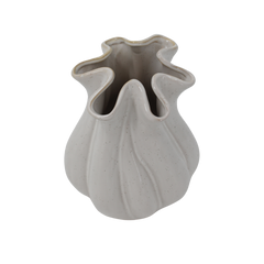 FABROA Buet Vase (15x15x21,2cm) Hvid