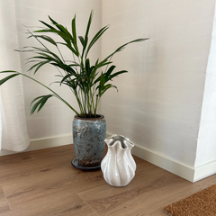 FABROA Buet Vase (15x15x21,2cm) Hvid