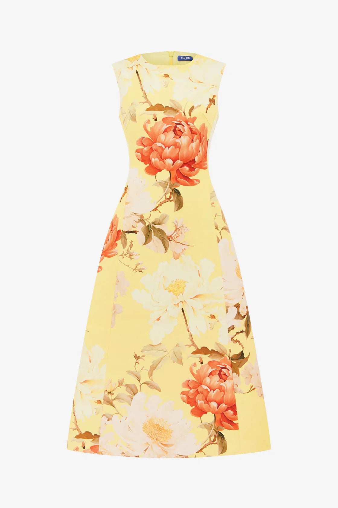 Leo Lin Cleo Sleeveless Midi Dress