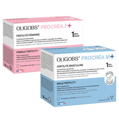 Pack Duo Fertilité – Oligobs® Procrea F+ & M+