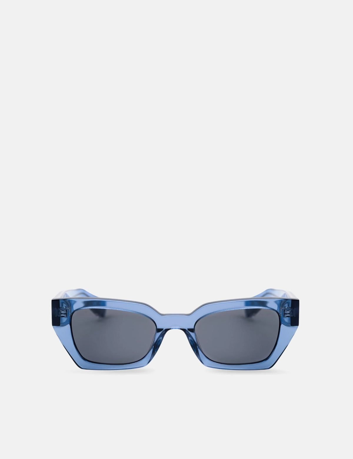 Messy Weekend Luna Sunglasses - Transparent Blue/Transparent/Grey