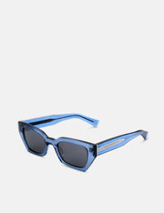 Messy Weekend Luna Sunglasses - Transparent Blue/Transparent/Grey