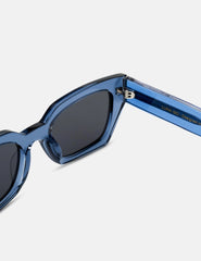 Messy Weekend Luna Sunglasses - Transparent Blue/Transparent/Grey