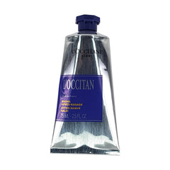 L'Occitan Aftershave Balm 75ml, Vorderansicht Aluminiumtube, mit Produktbezeichnung und Menganangabe 