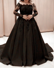 Black Prom Dresses Plus Size