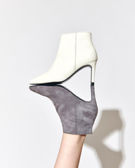 Brixia 2.0-Écru Glattleder-Stiletto-Maison Baum