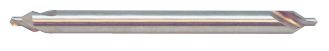 26040-TiN #6x4 KEO HSS RH 60DEG Long Series Center Drill (Combined Drill/Countersink)