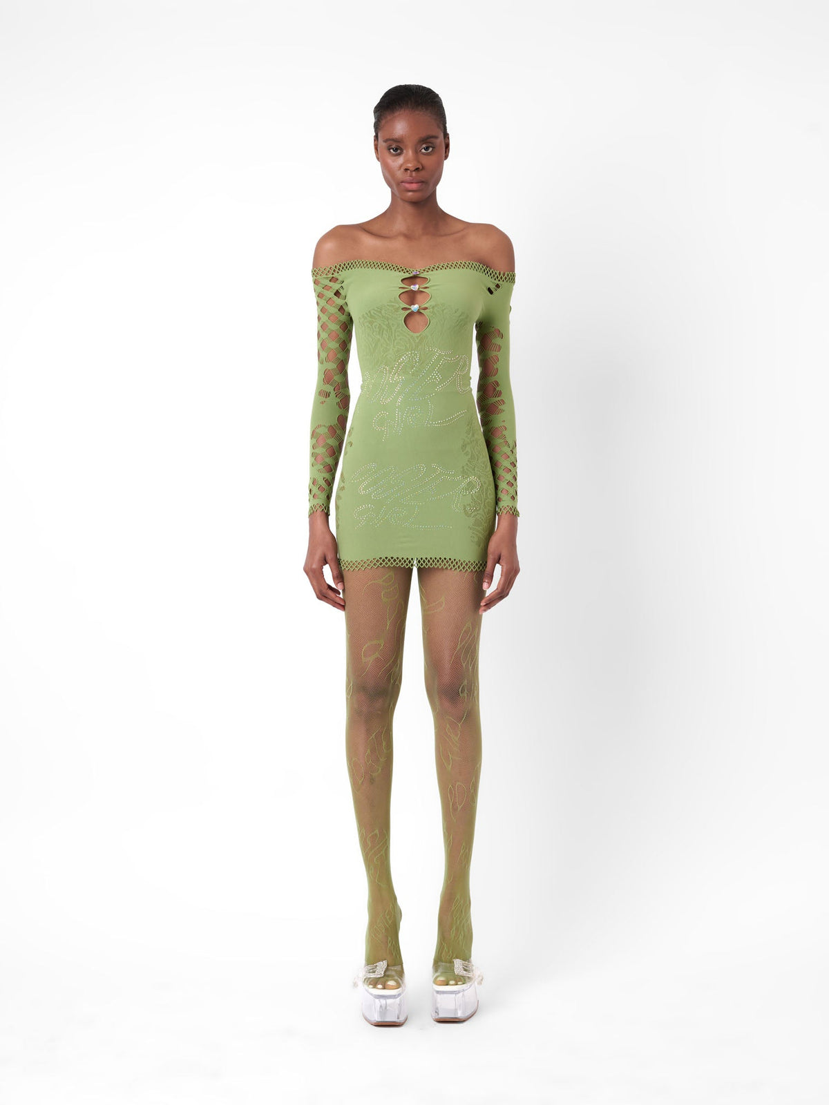 Coco Dress Sativa Green