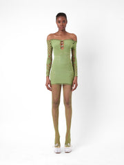 Coco Dress Sativa Green