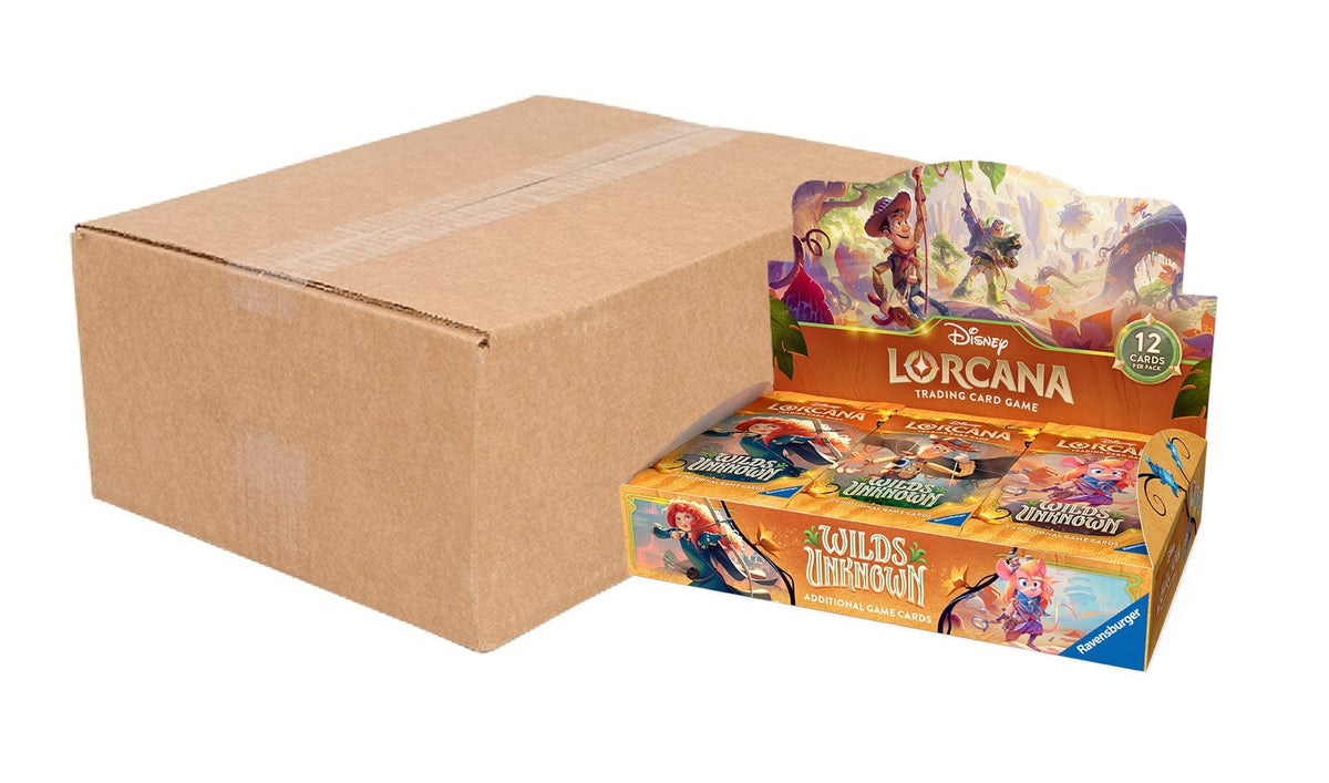 Lorcana: Wilds Unknown [x4] Booster Case Non-Singles Ravensburger