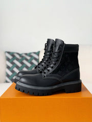 Louis Vuitton x Timberland 6-In Ankle Boot – Black Monogram Canvas