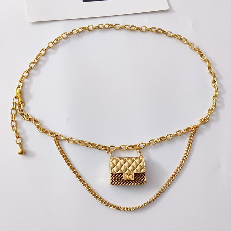 Luxury Mini Chain Belt Bag Fashion Closet Clothing