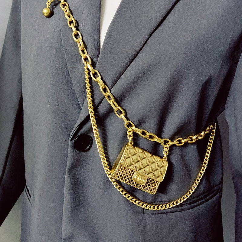 Luxury Mini Chain Belt Bag Fashion Closet Clothing