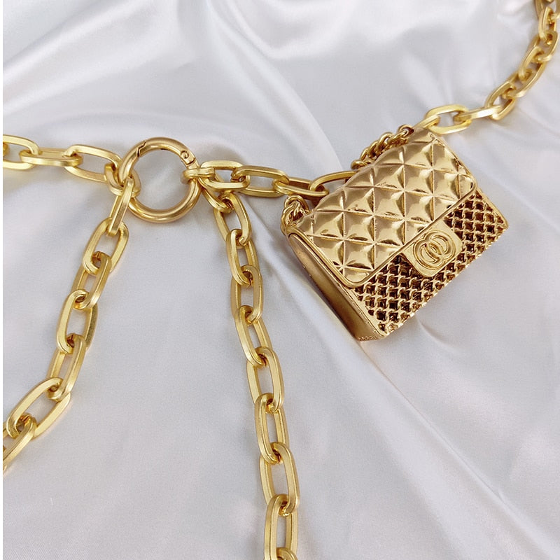 Luxury Mini Chain Belt Bag Fashion Closet Clothing