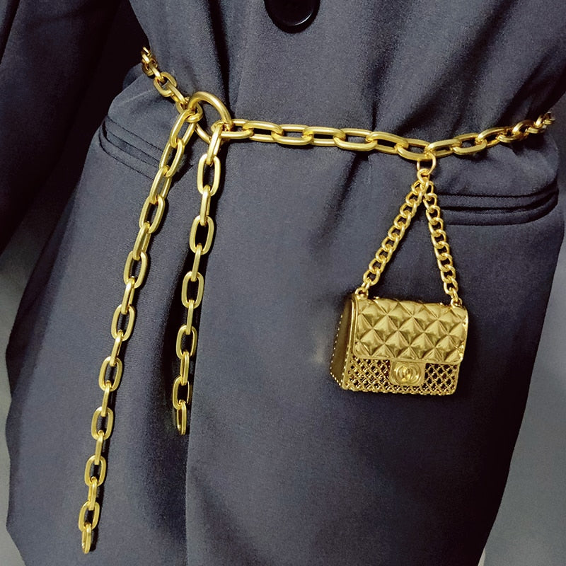 Luxury Mini Chain Belt Bag Fashion Closet Clothing