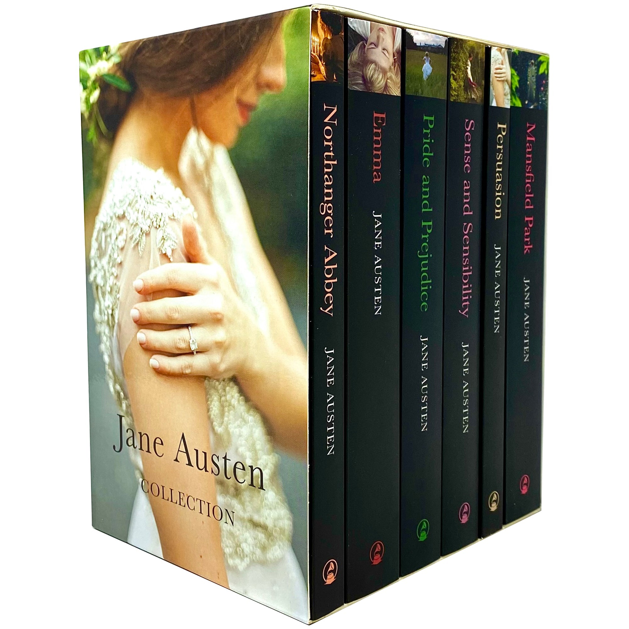 Jane Austen Complete 6 Books Collection Box Set Northanger Abbey, Emma - The Book Bundle