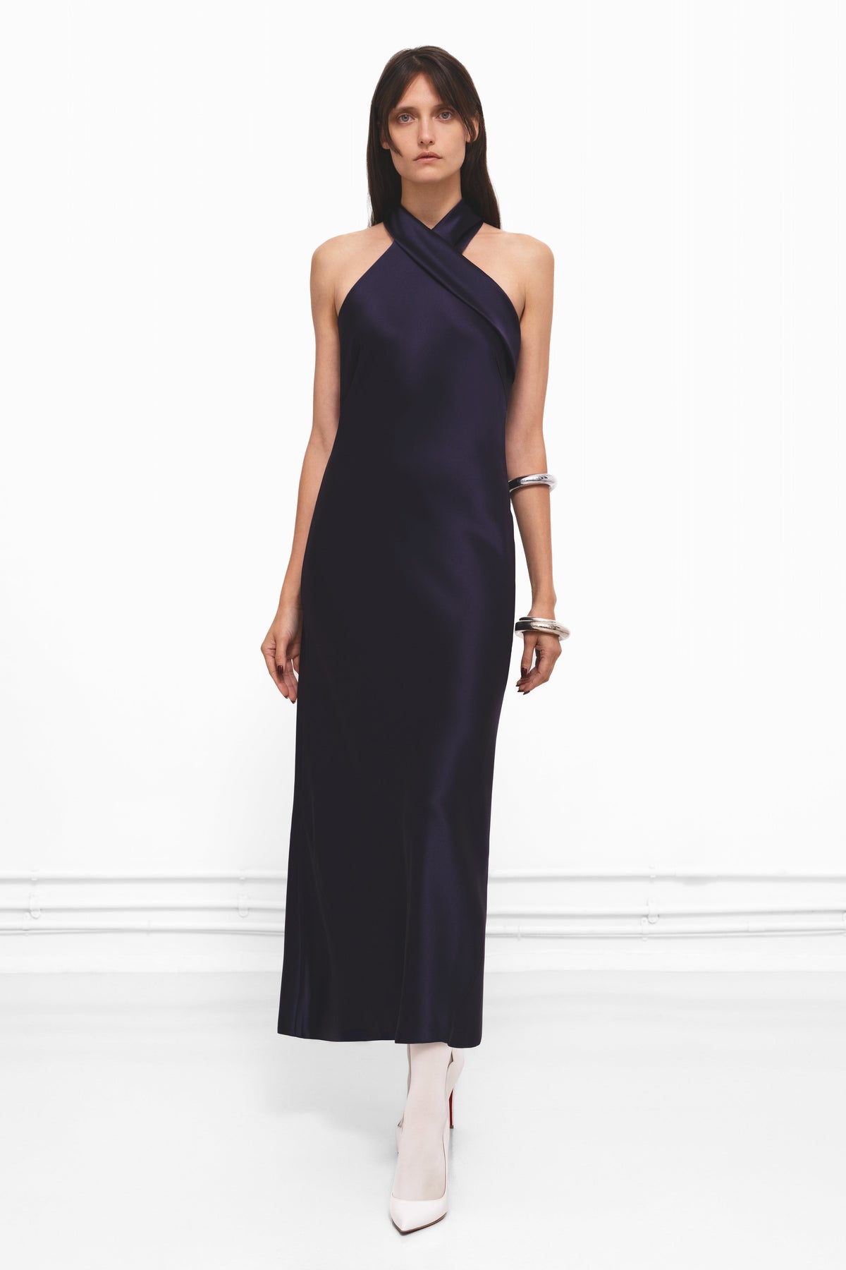 Cropped Pandora Dress - Midnight