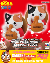 [Limited] Mega Cat Project One Piece Nyan Piece Nyan! Happy Cat 2026