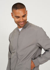 BOMBER JACKET, GREY