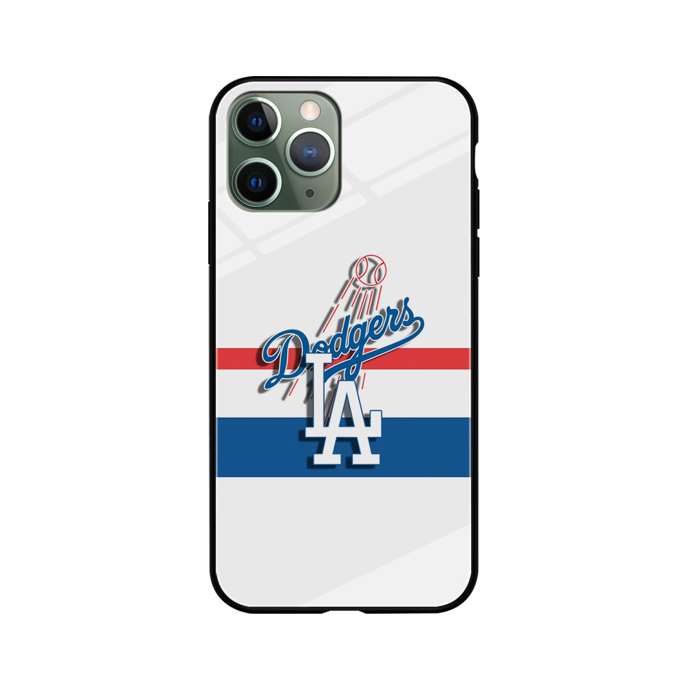 MLB Los Angeles Dodgers iPhone 11 Pro Max Case Tempered Glass Case
