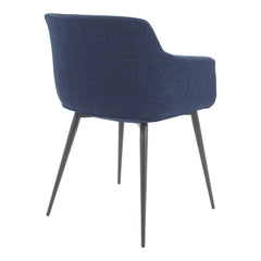 Ronda Arm Chair Blue-Set Of Two