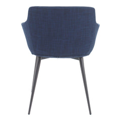 Ronda Arm Chair Blue-Set Of Two