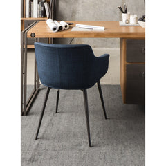 Ronda Arm Chair Blue-Set Of Two