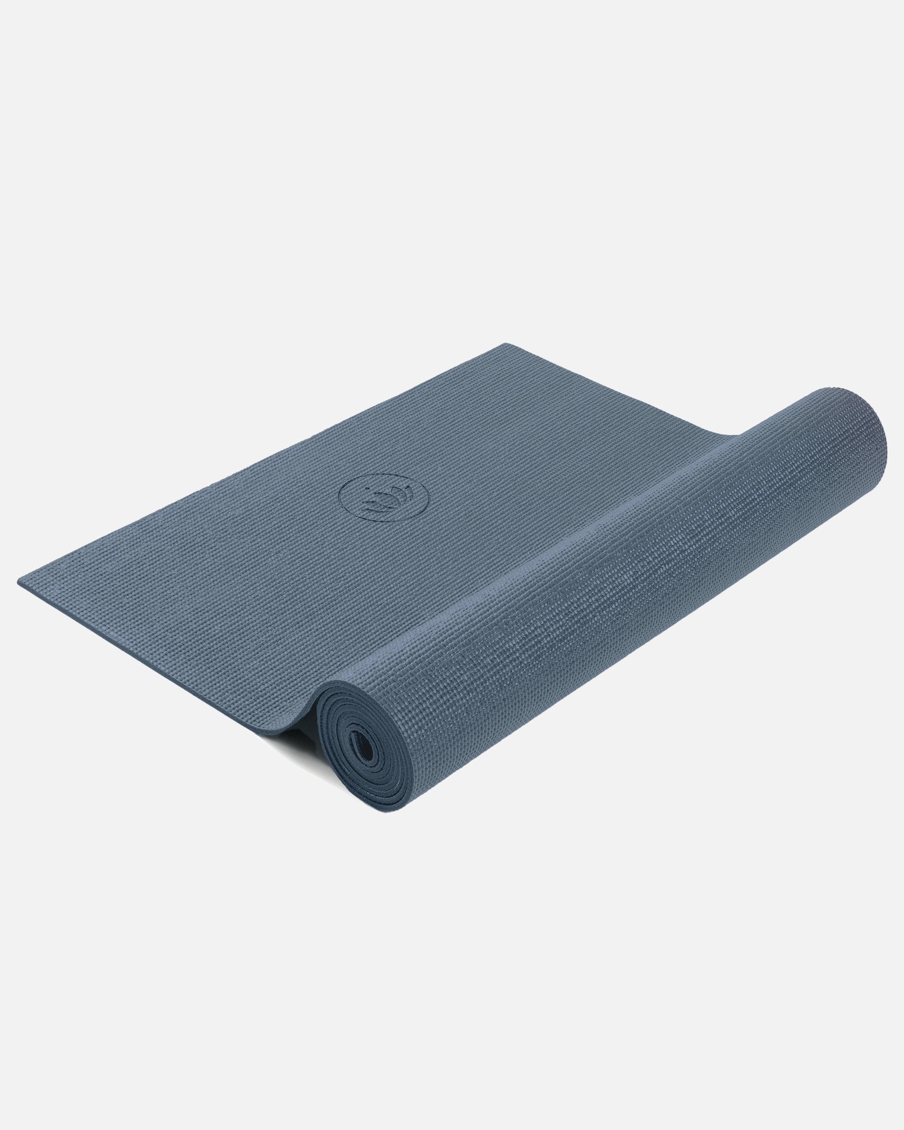 Indigo Dust - Standard Extra lang Extra long Yogamatte Mudra Studio front aufgerollt | Lotuscrafts