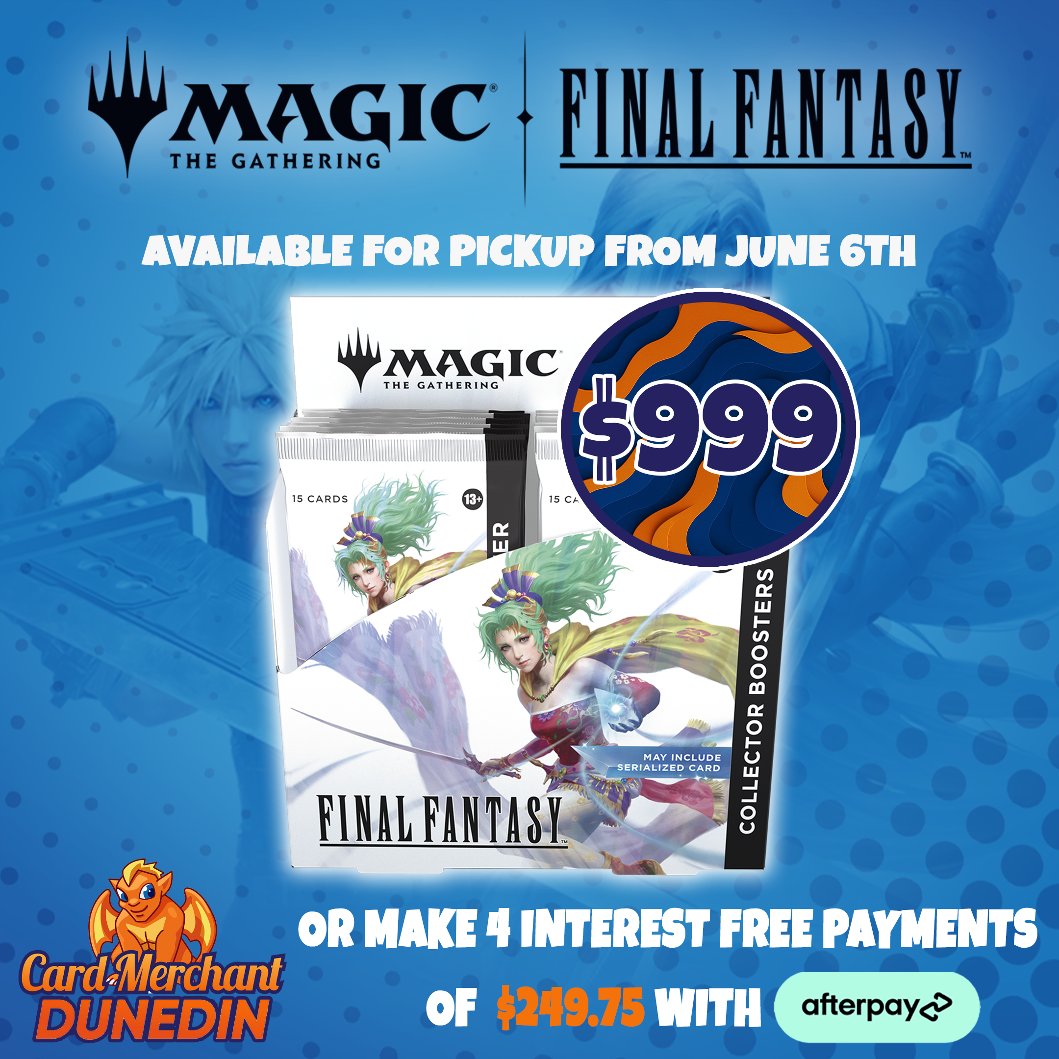 Magic Final Fantasy - Collector Booster Display