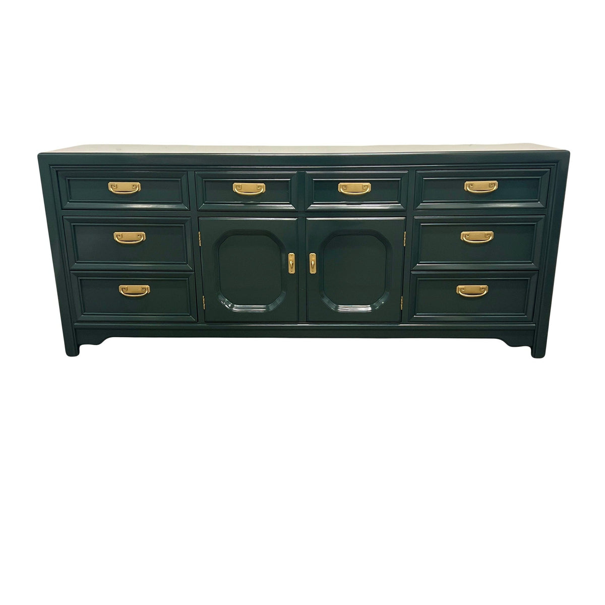 SOLD: Dark Green Thomasville Dresser