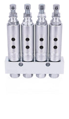 Graco GL-1™ Grease Injectors - 4 Injectors and Manifold