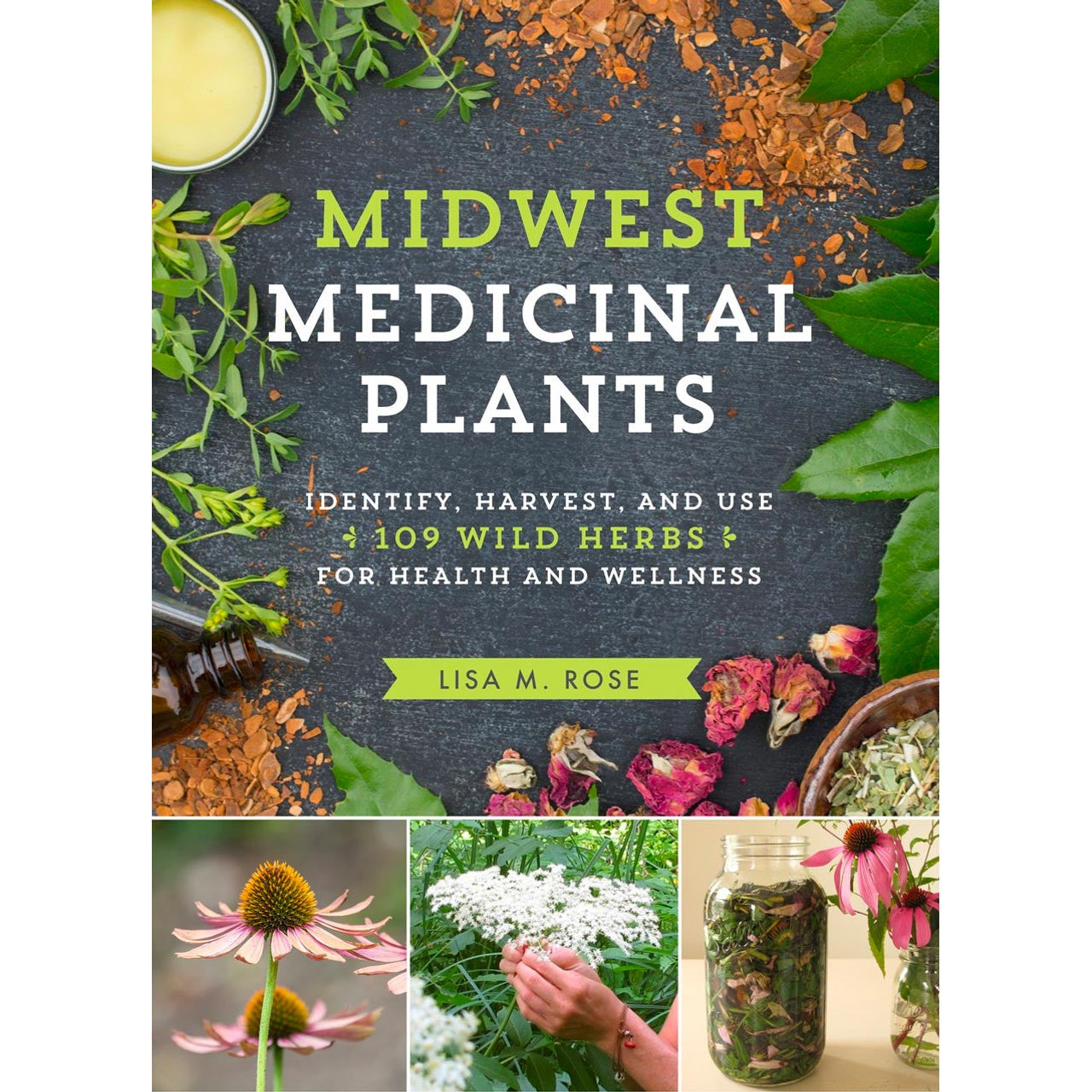 Midwest Medicinal Plants: Identify, Harvest, and Use 109 Wild Herbs for Health and Wellness