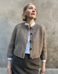 Soft Brown  Elizabeth Sweater - Roztayger