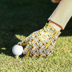 Sunflower Golf Glove