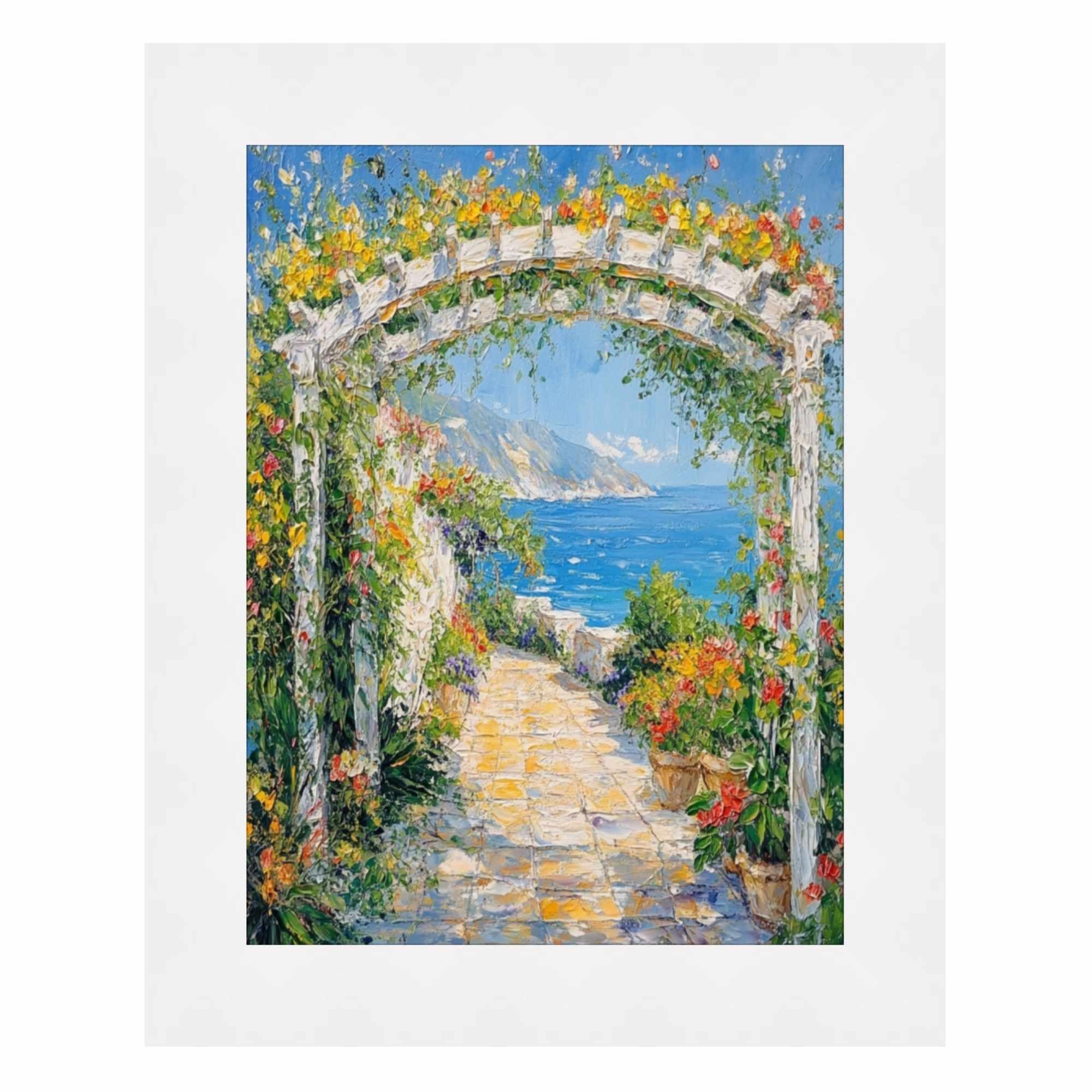 12x18 Frame Modern Gallery Gloss White Picture Frame-