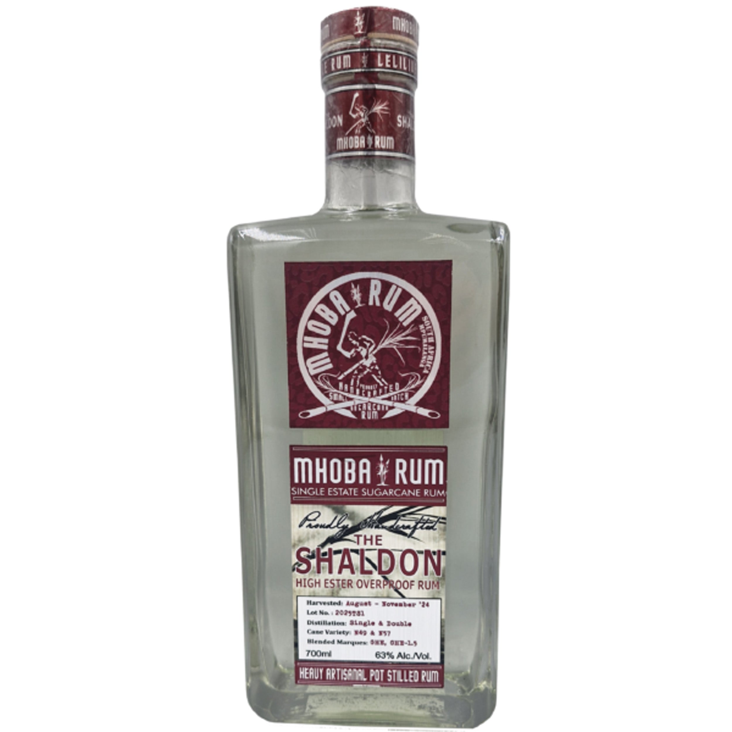 MHOBA Rum The Shaldon High Ester Overproof Heavy Artisanal Pot Stilled Rum