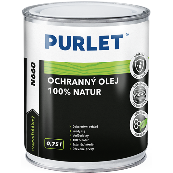 PURLET N 660 Olej ochronny 100% natur