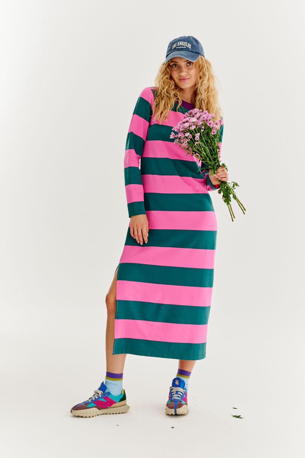 Raspberry Cupcake knit dress