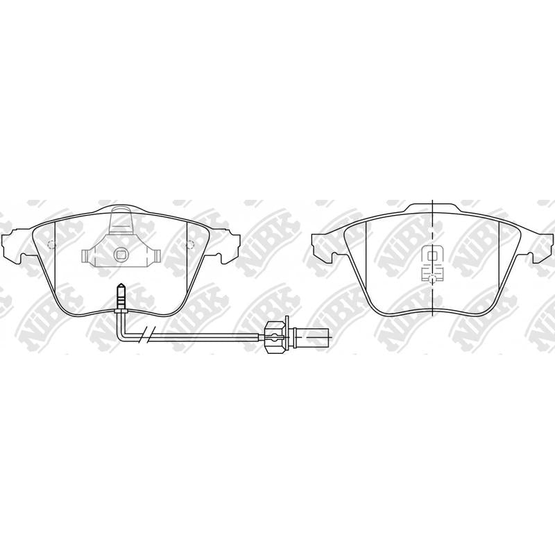 Front Brake Pads For Audi A6