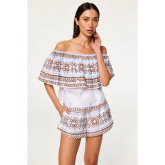 Noah Short - Embroidered Cotton