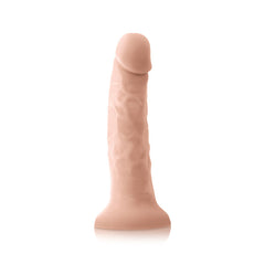 Colours Pleasures 7" Vibrating Dildo in White