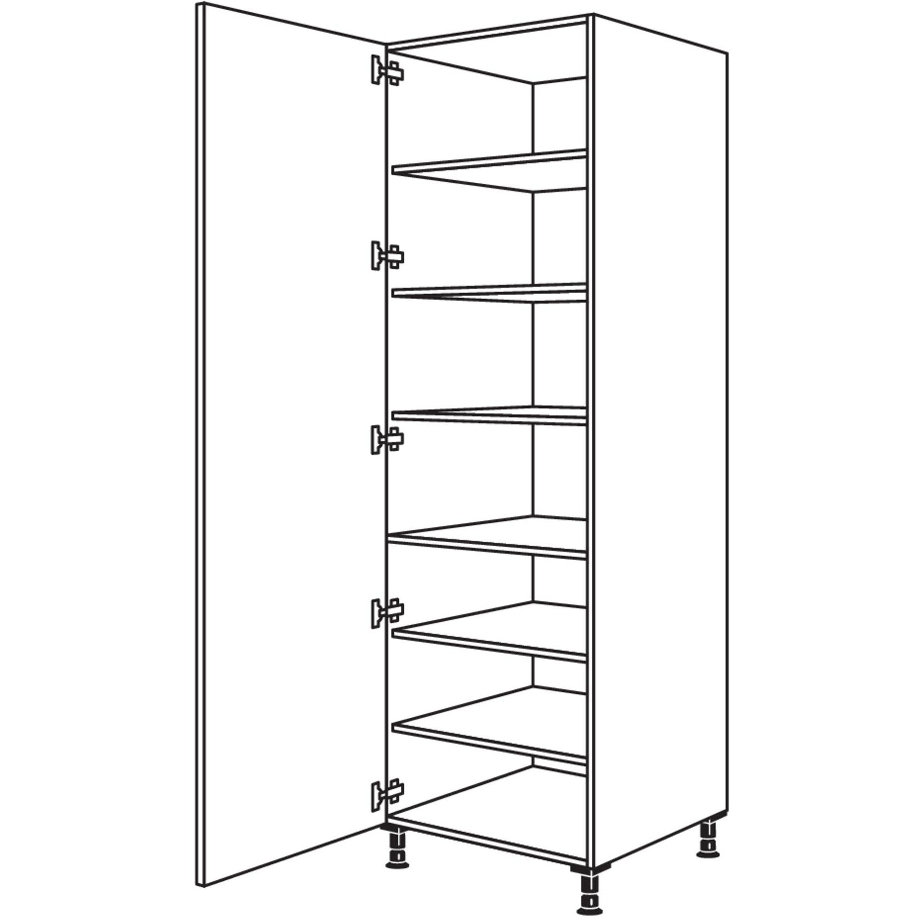 nobilia XL-Geschirr-- Vorratsschrank HF60-2X 41218