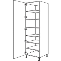 nobilia XL-Geschirr-- Vorratsschrank HF60-2X 41218